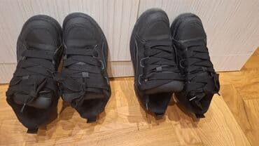 nit haljine: Patike Zara ;1 par =3000 dinara;brojevi 34 i 36.Crne boje — 3