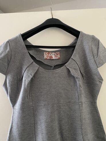 liu jo mokasine zenske: Zara L (EU 40), color - Grey, Evening, Short sleeves — 2