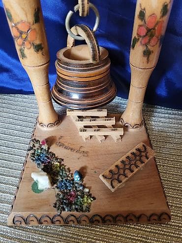 drvene macke figure: Figura drvena sa Zaltibora iz 80ih. bez ostecenja. Visina. 25cm — 2
