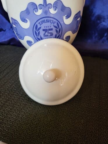 porcelanske solje za caj: Ćup, bоја - Šareno — 8