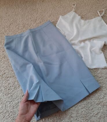 pantalone push up: M (EU 38), Mini, color - Light blue — 2