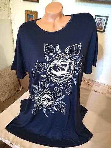 Sakoi: Nova zenska tunika sa sarom za punije dame Madam Novo. Turska. Odlicna — 1