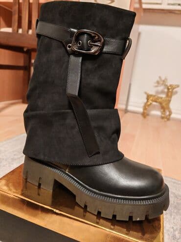 duge cizme do kolena: Čizme, 38 — 5