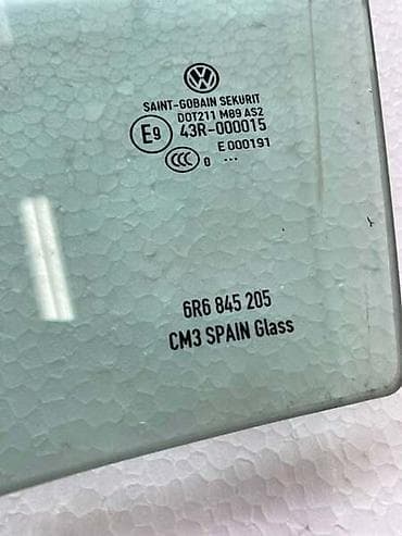 ruma opel delovi: STAKLO ZA VOLKSWAGEN POLO - 6R6845205 | Zadnje levo staklo za Polo — 3