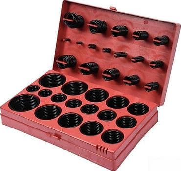 kompresor 12v 220v: Set O-prstenova u koferu - Sveobuhvatan set gumenih O-ring zaptivača — 1