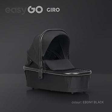 inglesina kolica 3 u 1: EUROCART Easy Go Giro 2u1 kolica za bebe – Ebony Black SKU — 5