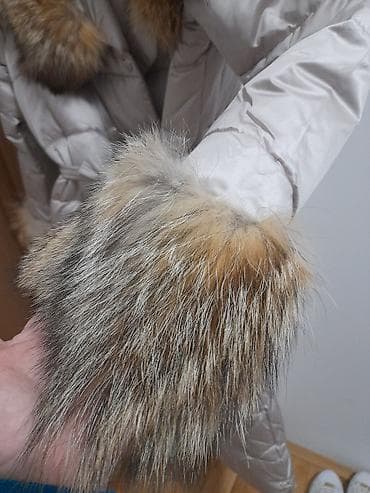 Ostala ženska odeća: Duga ženska zimska jakna/kaput sa prirodnim krznom Novo - Model — 7