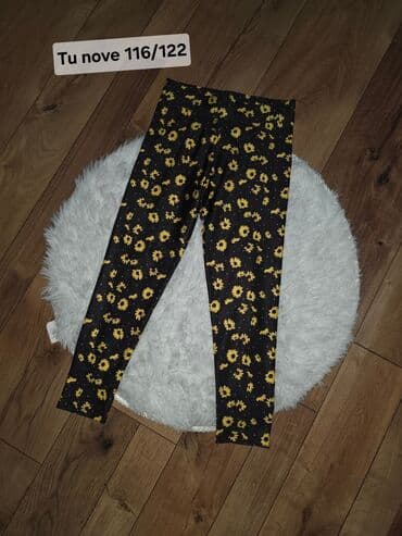 veličine za decu: Tu helanke za devojčice, veličina 116/122. - Model: dugačke, uske — 1