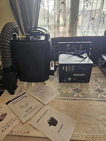 mini masina za sudove: Komplet za scensku atmosferu – mašine i tečnosti za sneg, dim i — 2