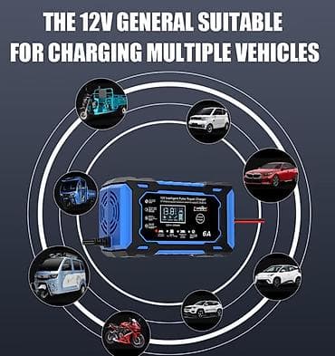 ikea gazista za stepenice: Pametni punjač akumulatora 12V, 6A – Intelligent Pulse Repair Charger — 5