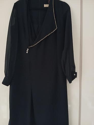 svecane haljine ruma: Elegantne haljine – 2 modela 1) Crna haljina do kolena - Klasična — 2