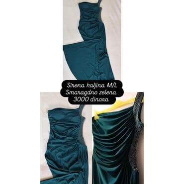 A-Dress M, bоја - Zelena, Koktel, klub, Na bretele