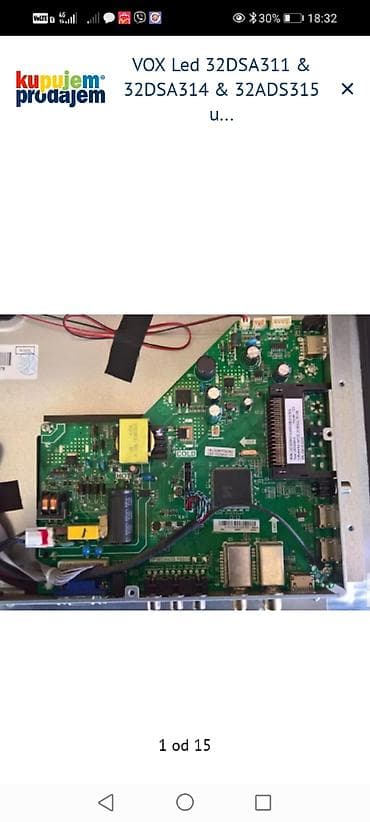 tastatura za tv: Na prodaju delovi za VOX LED televizore. **Delovi za model VOX Led — 2