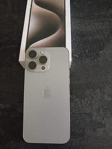 ajfon 12 pro max: Apple iPhone 15 Pro Max – titanijumsko kućište, siva boja — 2