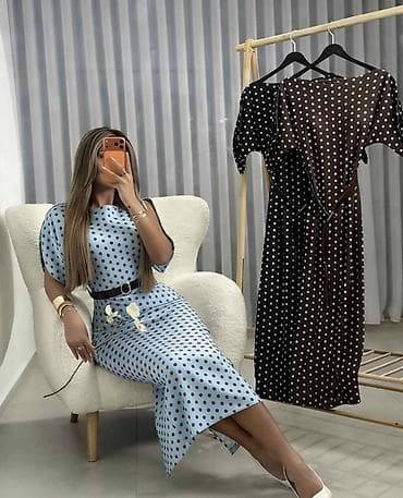 Haljine: 🔥Haljina na tufne – midi dužina, elegantna i udobna
✅2450 din — 1