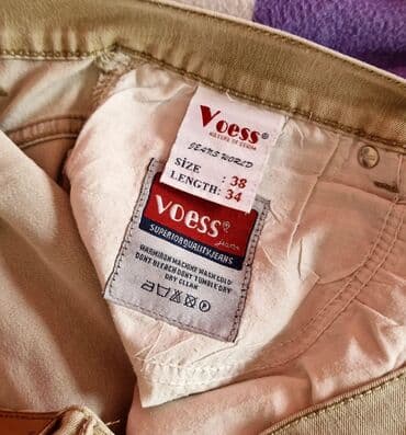 pantalone elipsa: Normalan struk, Ravne nogavice — 4
