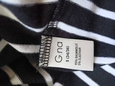 plisani kompleti za zene: S (EU 36), M (EU 38), L (EU 40), Cotton, Stripes, color - Black — 5
