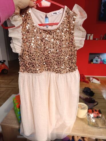 teksas haljine za devojcice: Bundle: Dresses, Shirts, Skirts, For girls, age: 7-8 years — 4