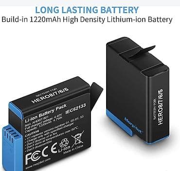 maske za iphone: Morpilot set – punjač i 2 baterije Li-ion baterije za GoPro 5 6 7 8 — 5