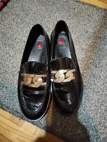 opposite shoes: Ženske cipele – lakovane mokasine sa platformom - Brend: Högl - — 1