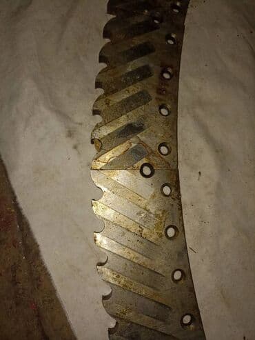 Agregati: Zubi-segmenti za kružnu testeru fi 1000 mm za sečenje metala, segmenti — 4