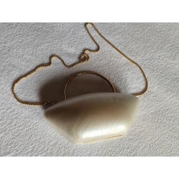 kopačke sa metalnim kramponima: Elegantna torbica, Zara, Materijal: Plastika — 2