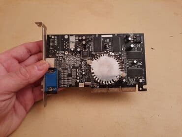 Video Cards & Sound Cards: Neka stara AGP graficka za kompjuter,desktop racunar.
Ispravna — 1