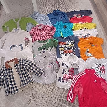 pull and bear trenerke: Veliki paket stvari + jakna,sve 1500din. U kompletu: - Košulje — 5