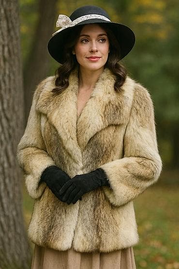 bunda nerc cena: L, Sa postavom, bоја - Bež — 1