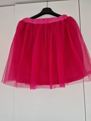 midi suknja: L, Midi, bоја - Roze — 2