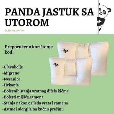 Ortopedski dušeci i jastuci: NAŠI LIMES JASTUCI SU: ✓testirani alergološki u bolnici za plućne — 2
