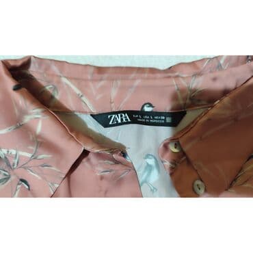 kupaći novi sad: Zara, L, Saten, Sa ilustracijom, bоја - Roze — 7