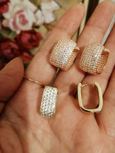 srebrne mindjuse na sraf: Hoop earrings, Material: Stainless steel — 6