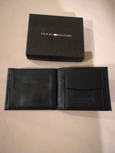 pantalone od vestacke koze: Muški novčanik, Tommy Hilfiger, Materijal: Koža — 5