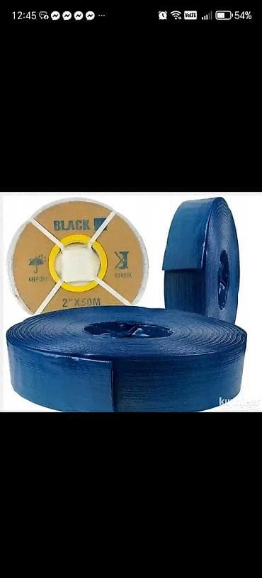 karatavan konstrukcija: Pljosnato crevo za vodu – rola - Tip: pljosnato (lay‑flat) crevo za — 2