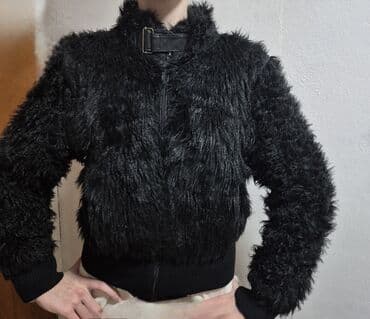 zenske zimske jakne veci brojevi: M, Sa postavom, bоја - Crna — 4