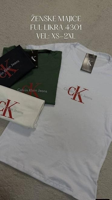 Shortsleeves: Ženske majice s-2xl 2500 din.Ful likra — 2