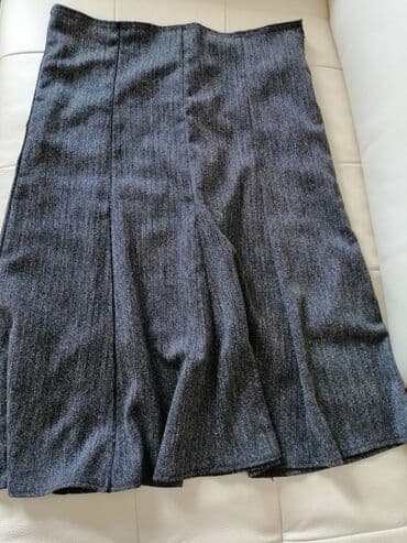 zara helanke sa prorezom: 8XL (EU 56), Midi, color - Grey — 3