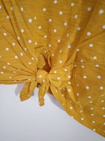 torbe sa sirokim kaisem: L (EU 40), Cotton, color - Yellow — 3