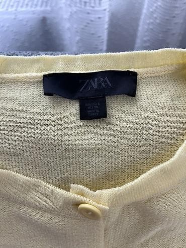 karo suknje: ZARA ženska kratka kardigan-majica na dugmad - Brend: ZARA - — 2