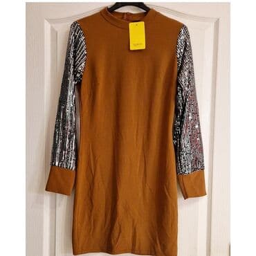 haljine c a: One size, Cocktail, Long sleeves — 1