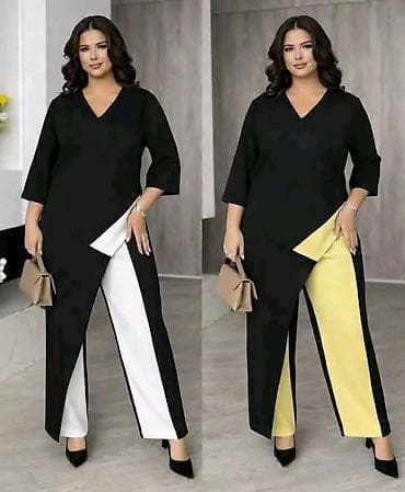 Overalls: ✨ KOMPLET ZA PUNIJE 🖤🤍💛 💫 Nova kolekcija 🖤 Crna baza + efektni — 4