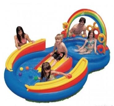 Vodeni sportovi: 💦💦💦 Bazen - igraonica "DUGA" 297x193x135 cm NOVO! 8790 din INTEX