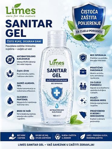 sprej za hladjenje: Limes – prirodna nega i čistoća za svaki dan 1) Limes Blagi šampon + — 4