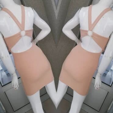 leprsava haljina: S (EU 36), color - Beige, With the straps — 1