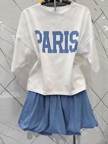 Venčanice i aksesoari: ✅Ženska komplet kombinacija – majica i mini suknja — 9