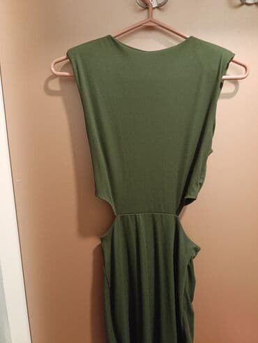dugacke haljine svecane: One size, bоја - Zelena, Top (bez rukava) — 10