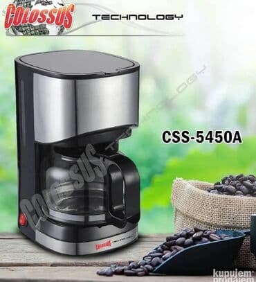 filteri za: Aparat za kafu kafomat CSS-5450A Snaga 550W Kapacitet 0.6 litara – — 1