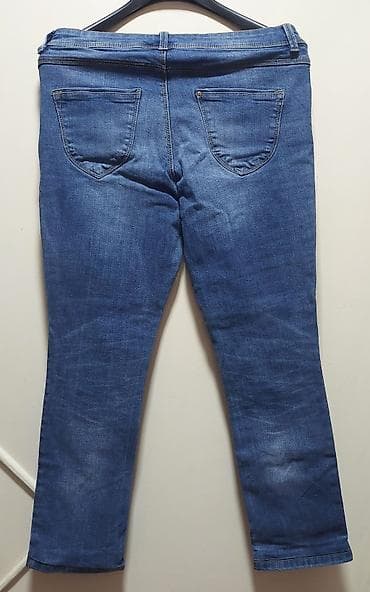 tactical pantalone: Ženske farmerke – klasičan plavi teksas - Model: ravna nogavica — 2