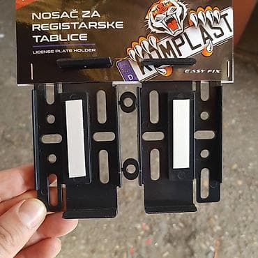 Drzaci tablica bez okvira Držači su univerzalni i odgovaraju na svim